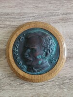 Ritka , Csúcs Ferenc: Babits Mihály bronz plakett