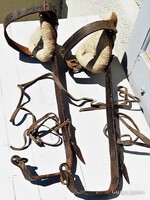 Antique wrought iron climbing peg / tree climbing spike, spur