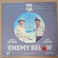 Enemy Below (Below us the enemy) Laserdisc Video Record UK edition 1983