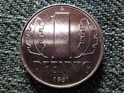 Németország NDK (1949-1990) 1 Pfennig 1961 A bevonatos