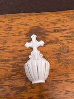 Zsolnay Porcelain Holy Water Container.