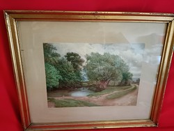 Watercolor from 1866!