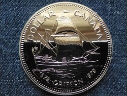 Kanada 300 éves a Griffon hajó .500 ezüst 1 Dollár 1979