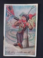 "A világ örökké nem áll...!” – humoros régi képeslap – Kaszás János