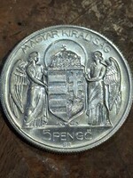 HORTHY 5 PENGŐ 1943