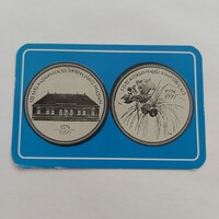 KUNPETROL Kiskunhalasi Szolgáltató Kft. - Thorma János Múzeum kártyanaptár 1999