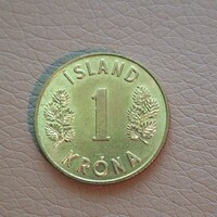 Izland 1 korona, 1973