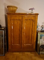 Antik Biedermeier kétajtós ruhásszekrény!