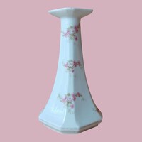 Floral Pattern Porcelain Candle Holder – Romantic Vintage Porcelain Decor