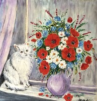 Hepp Natália: Virág csendélet