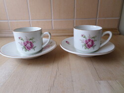 Régebbi Ditmar Urbach porcelán csésze szett pár