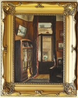 (K) Unreadable mark (early 20th century): Interior