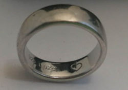 Ezüst Gyémánt Köves( 0,02ct )Gyűrű