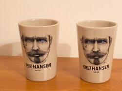 Knut Hansen Dry Gin kerámia pohár pár