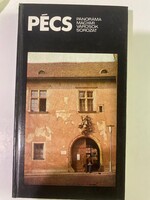 Panoráma magyar városok sorozat Pécs Csorba Csaba 1983.