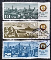 ND2893-5p / NDK 1984 35 éves az NDK bélyegsor pecsételt