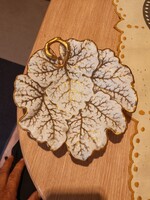 For Sale: Beautiful Antique Grape Leaf-Shaped Serving Plate / Decorative Tray as shown in the pictures
