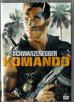 Kommandó (1985) DVD ÚJ! bontatlan fsz: Arnold Schwarzenegger - SZINKRONOS külföldi kiadás