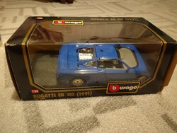 Bburago Bugatti Eb 110 1/24 dobozos karcmentes