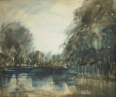 (N) Várady Lajos (1890-1929) : Tópart
