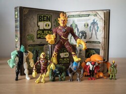Ben 10 Action Figures Bundle - 10 pcs