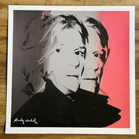 Andy Warhol önarckép off set művészi nyomat