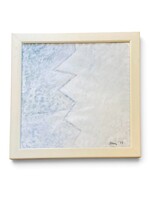Aknay János (Kossuth-díjas): Találkozás (1997) – Hatalmas akril, merített papír alkotás