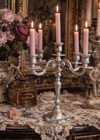 Silver-plated Candle Holder