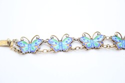 Enamelled Silver Bracelet