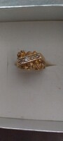 18 Ct EXQUISITE GYURU 4 GYEMANTTAL 9.4Gr!