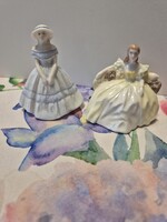Sophie és Trícia, 2 db. Coalport minőségi Angol porcelán-hölgy