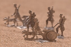 Ernst Heinrichsen Nürnberg Pewter Toy Soldier Set, Prussia 1793, Germany