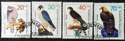 BB442-5p / Németország - Berlin 1973 Ifjúságért : ragadozó Madarak bélyegsor pecsételt