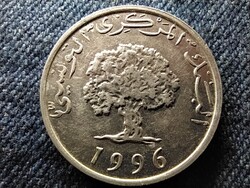 Tunézia tölgyfa 5 milliéme 1996