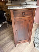 Antik ékjeli szekrény 80/ 42x37 eladó bp 17 ker  38000 ft