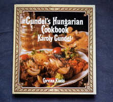 Gundel Károly  : Gundel's Hungarian Cookbook angol nyelvű  illusztrált szakácskönyv   1986