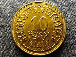 Tunézia 10 milliéme 1996