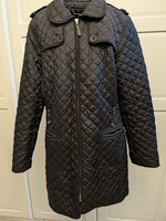 HOBBS LONDON női 40-42-es fekete  steppelt átmeneti kabát ,vízlepergetős