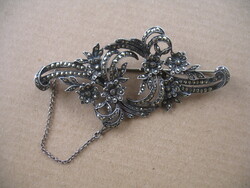 Art deco angol sterling ezüst bross