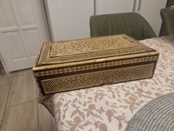Inlaid jewelry box