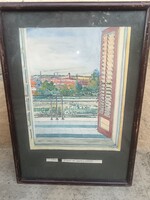 Szőnyi István , Sopron az az Egeredi dombokról , festmény