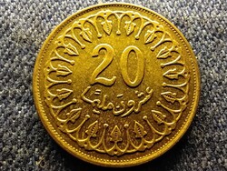 Tunézia 20 milliéme 1993