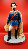 König Ludwig II. műgyanta szobor