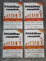 ﻿Petneházi Szilvia PALEOkos receptkönyv sorozata (1–4. kötet)