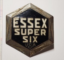 Retró 30-as évek, Essex Super autó névtábla radiátor jelvény.