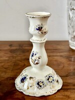 Beautiful new Zsolnay cornflower pattern Baroque candle holder