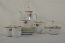 Eredeti jelzett kínai porcelán kávés/teás készlet – Jingdezhen-A416