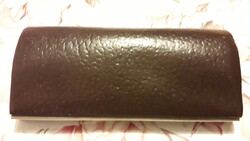 Skaz Cezar UV Protection Brown Metal Frame Sunglasses with Leather Case - Flawless