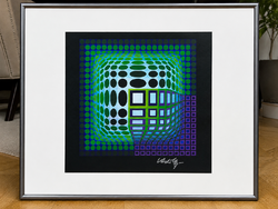 Victor Vasarely nyomat