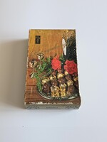Retro Konyakmeggy desszert doboz (1978) – Budapest Csokoládégyár